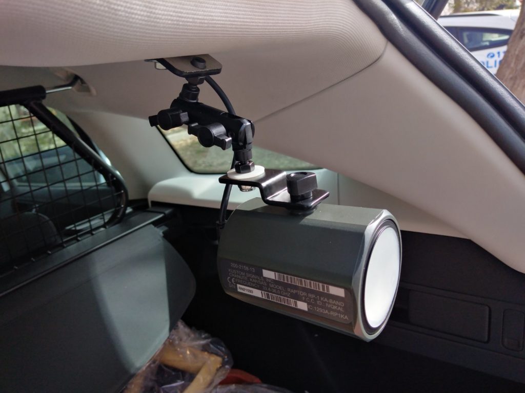 image Mobile traffic cams now fitted in police cars