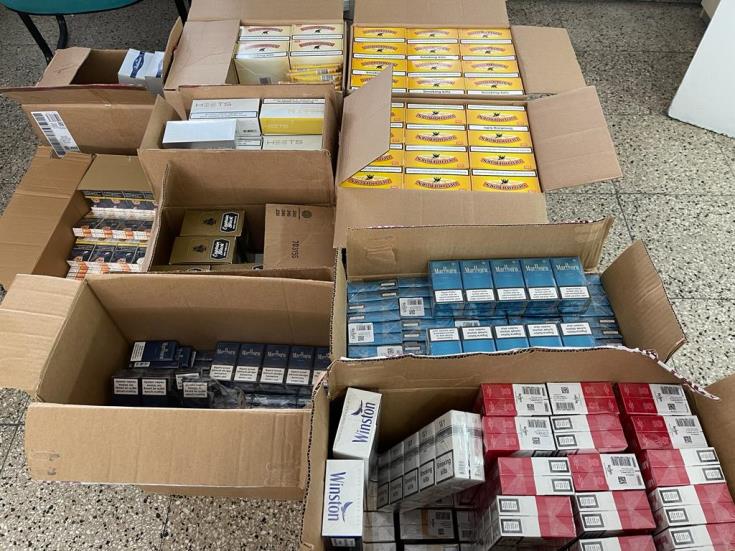 image Customs seized thousands of tobacco products from north