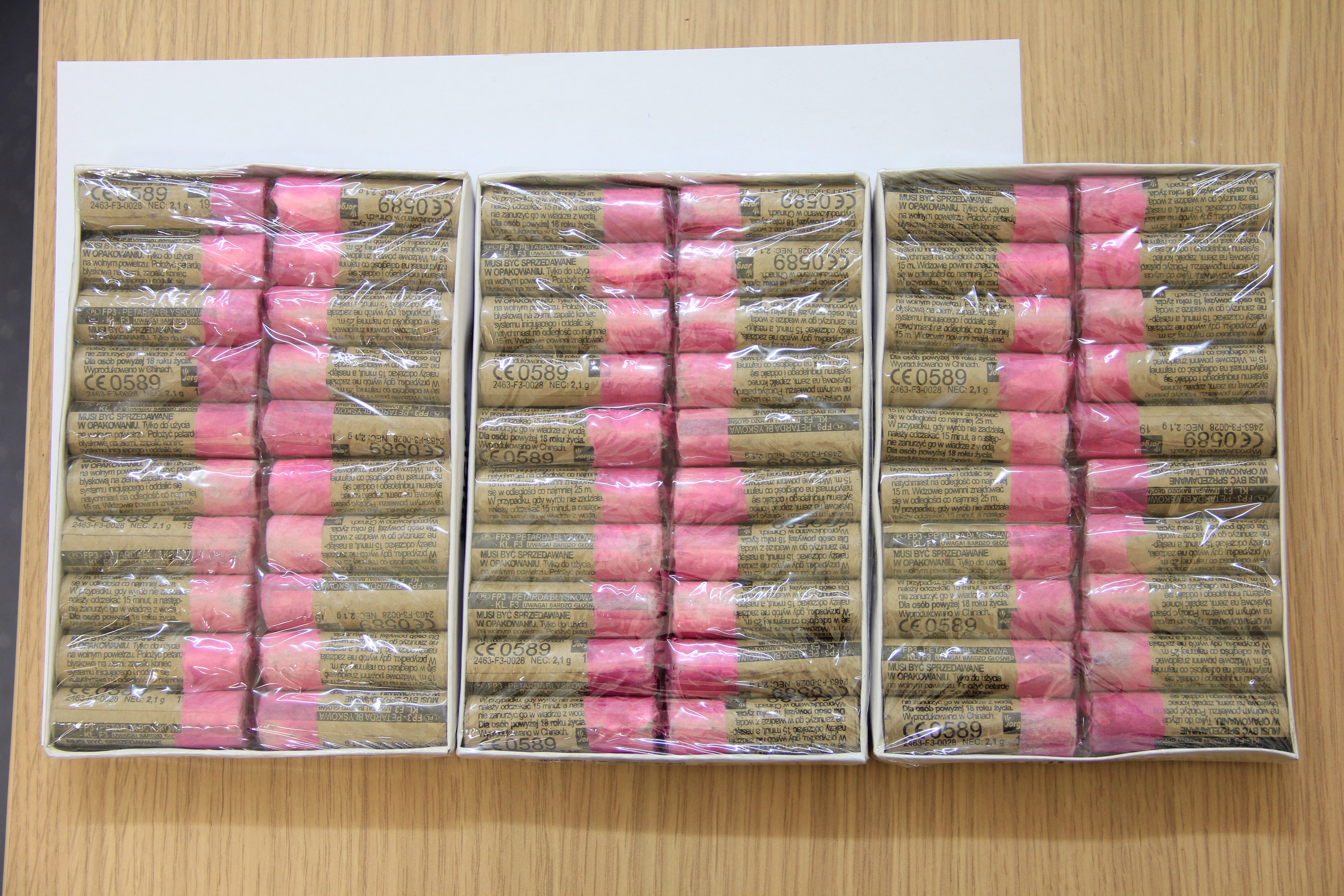 image 4,500 Easter bangers confiscated in run-up to Easter