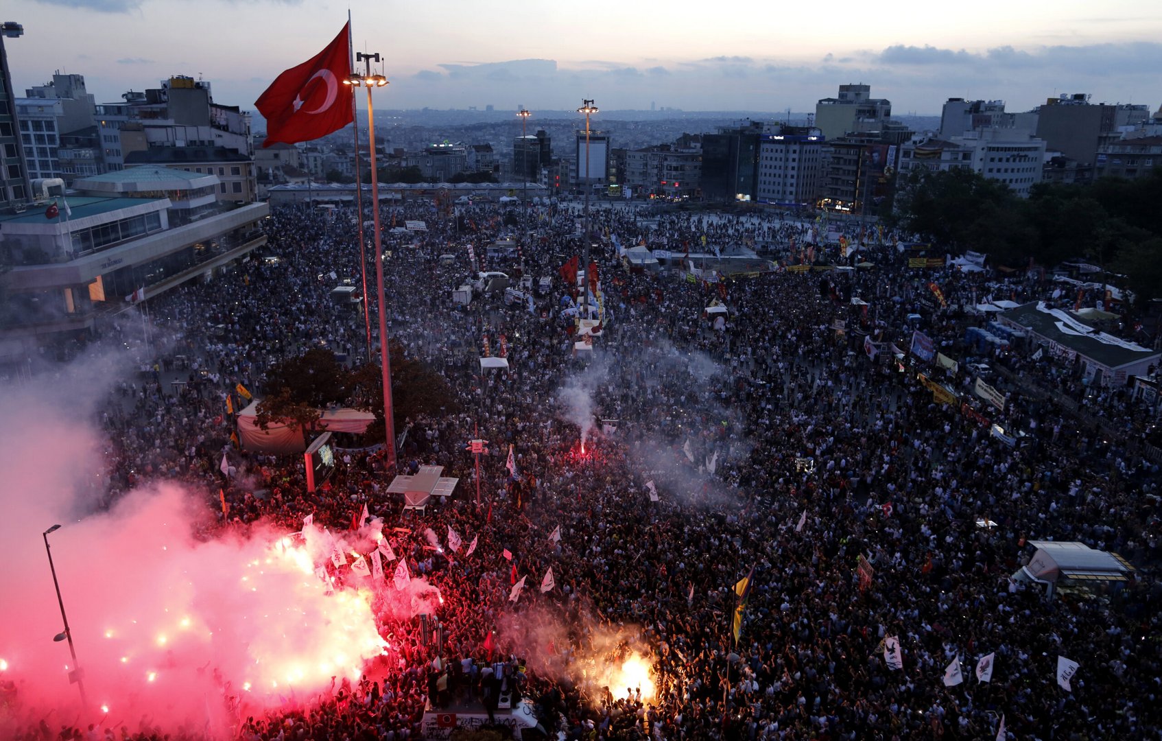 verdict of gezi protests trial in istanbul