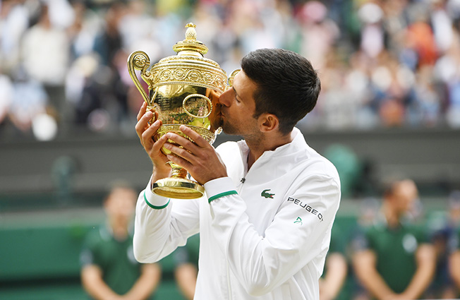 image Djokovic able to defend Wimbledon title with Covid restrictions lifted