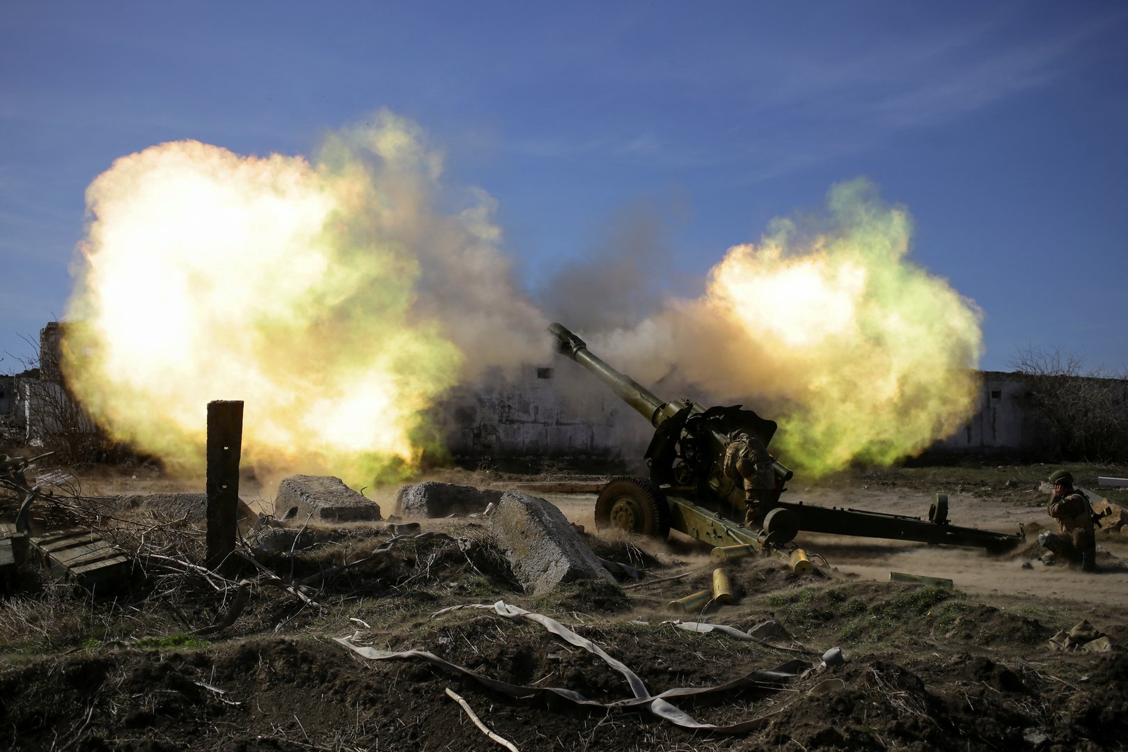 image US to start training Ukrainians on howitzers in coming days