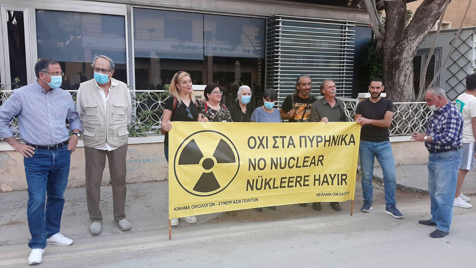 image Bicommunal protest against Turkey’s nuclear plant