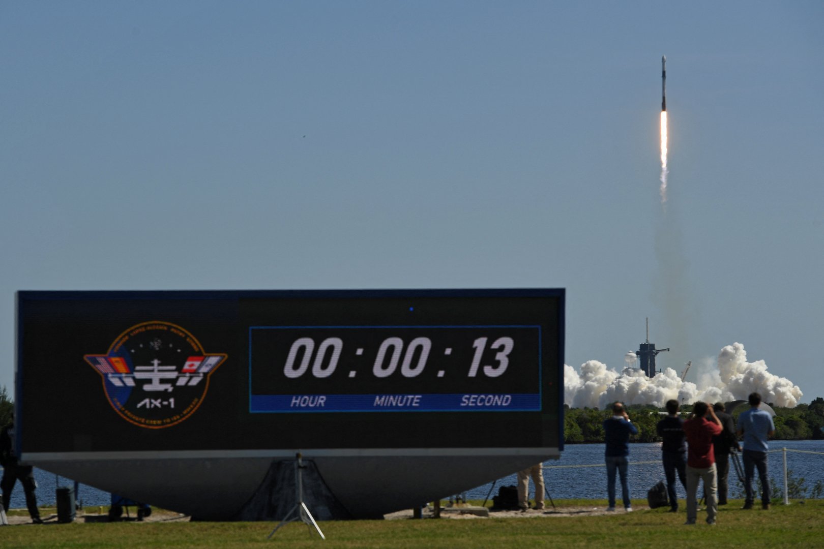 image All-private astronaut team lifts off on landmark launch to space station