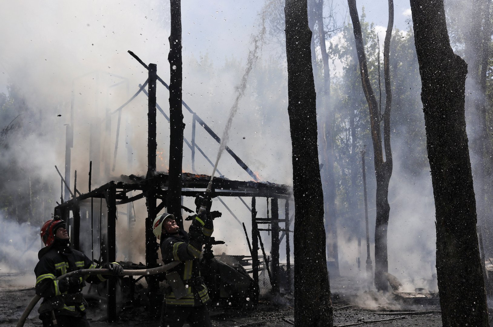 image Russia says it disables Ukrainian railway stations used to transport Western weapons