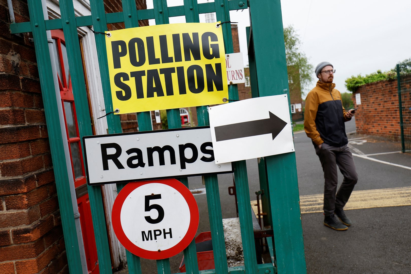 image As scandals overshadow vote, UK PM Johnson faces election test