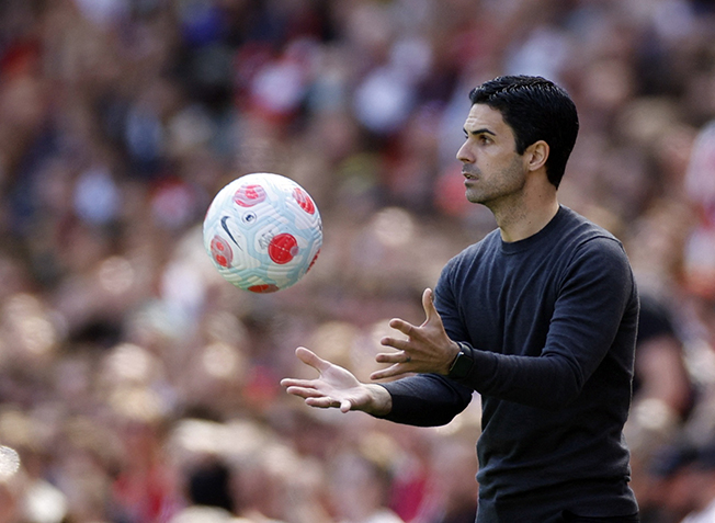 image Arsenal boss Arteta in no mood to settle for fifth place