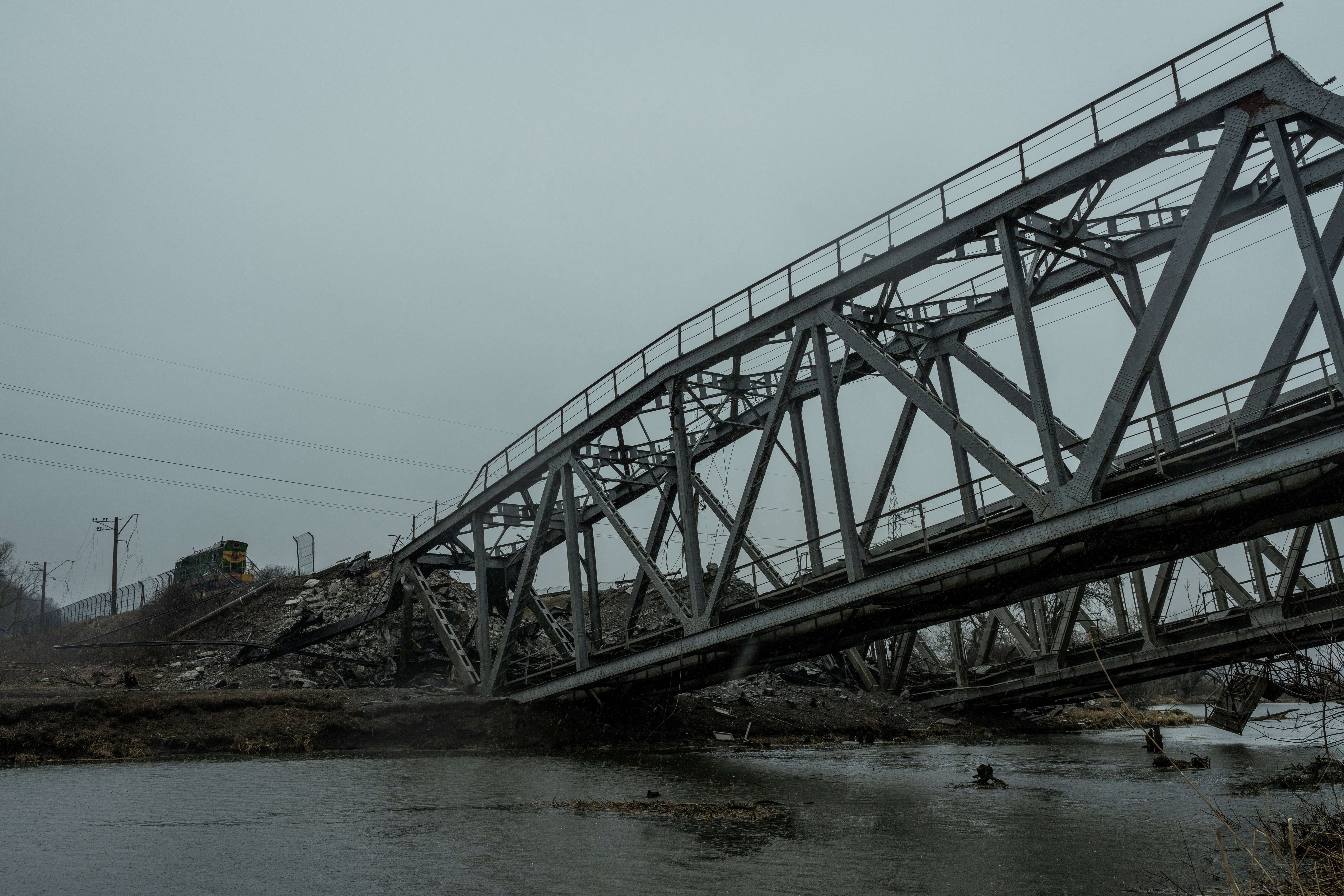 image Russian attacks on rail system fail to paralyse &#8216;lifeline of Ukraine&#8217;