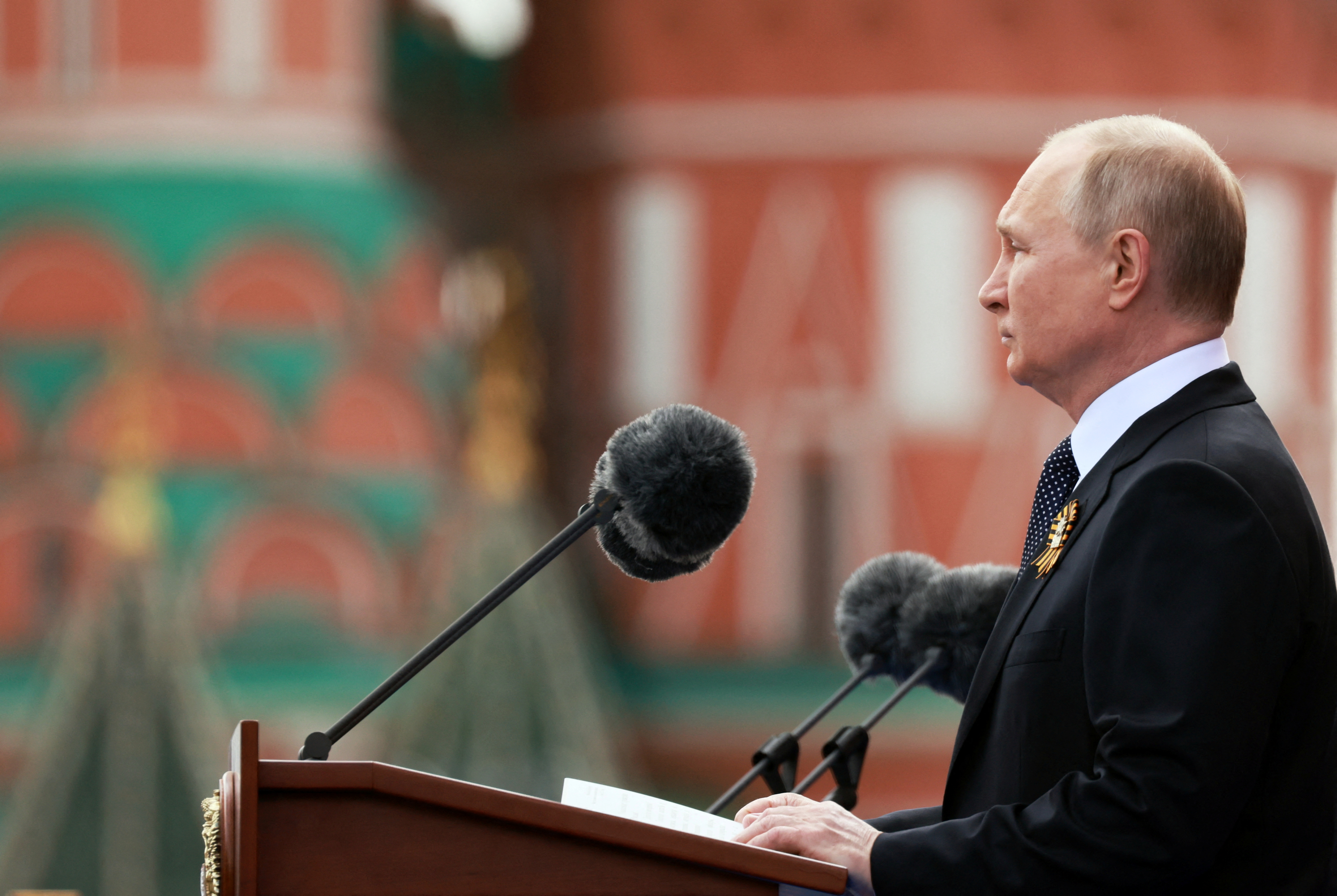image Putin channels memory of Hitler&#8217;s defeat to urge victory in Ukraine
