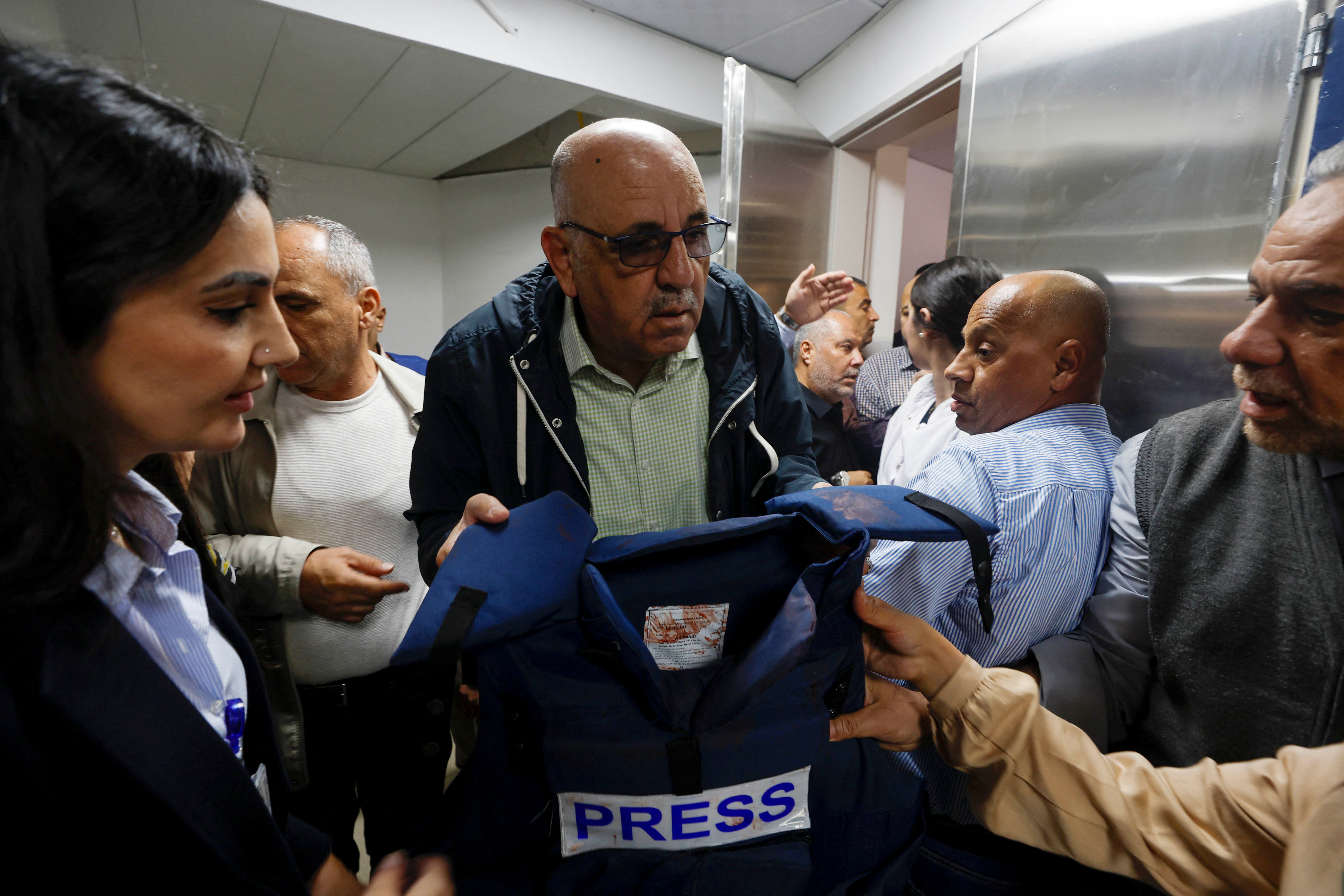 image Al Jazeera says reporter killed by Israeli army gunfire in West Bank