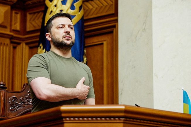 image Zelenskiy sacks Ukraine&#8217;s envoy to Germany, other ambassadors