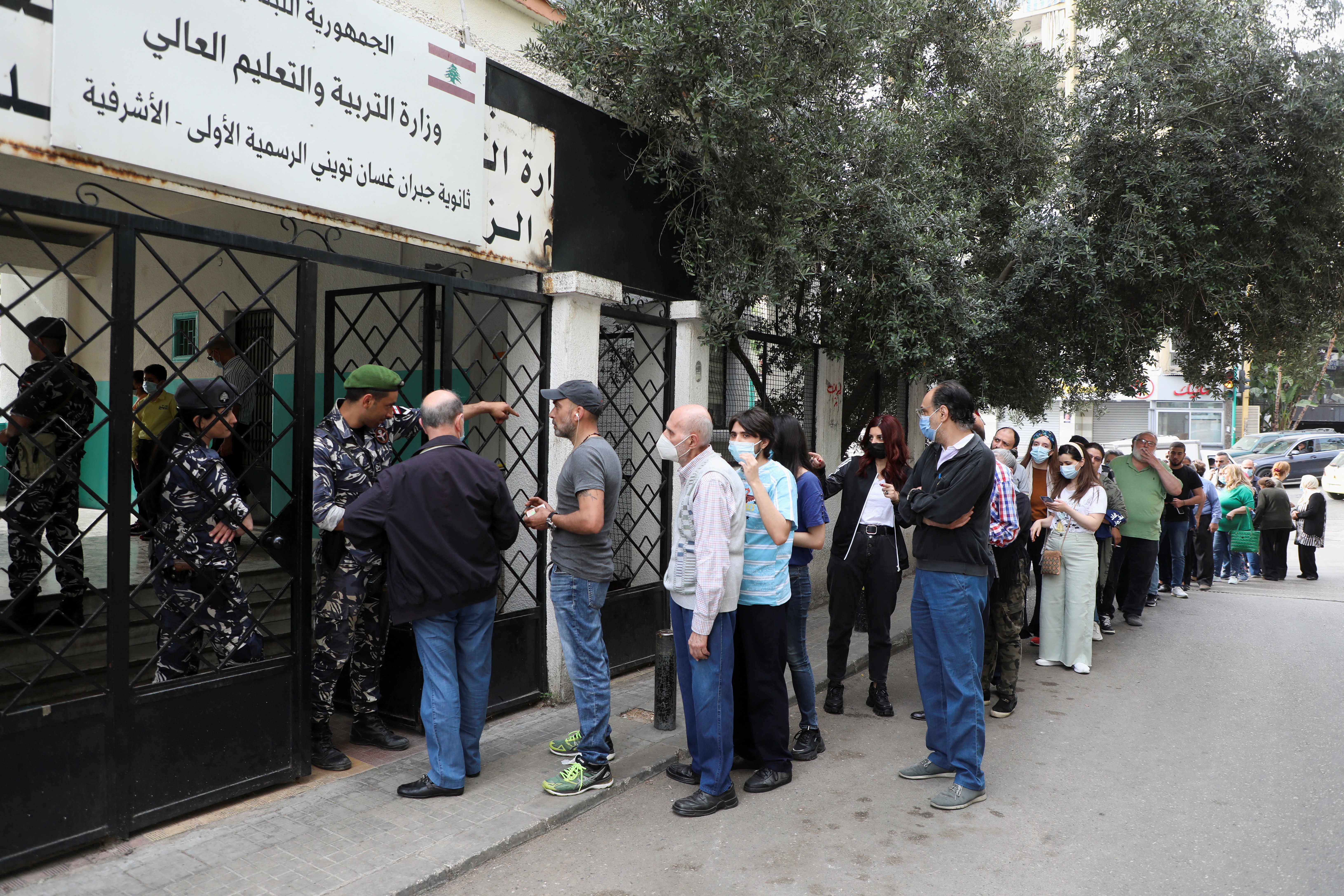 image Lebanon holds first parliament election since financial collapse, blast (Updated)