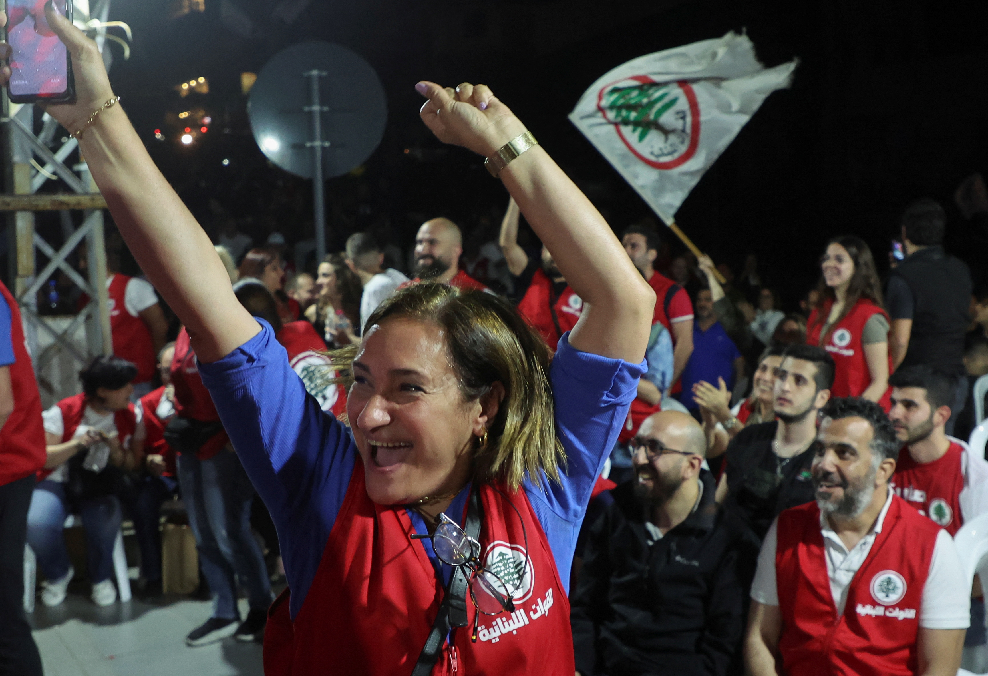 image Lebanon vote brings blow for Hezbollah allies in preliminary results