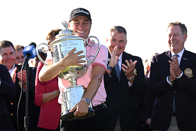 image Thomas stages major fightback to win PGA Championship in playoff