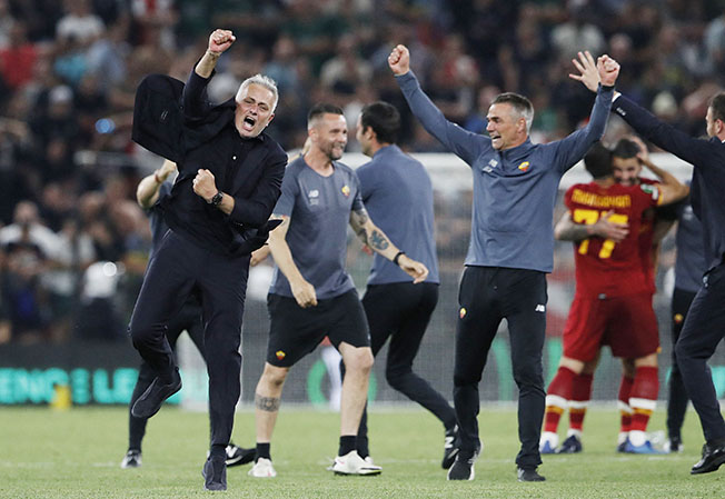 image Roma beat Feyenoord to win Europa Conference League