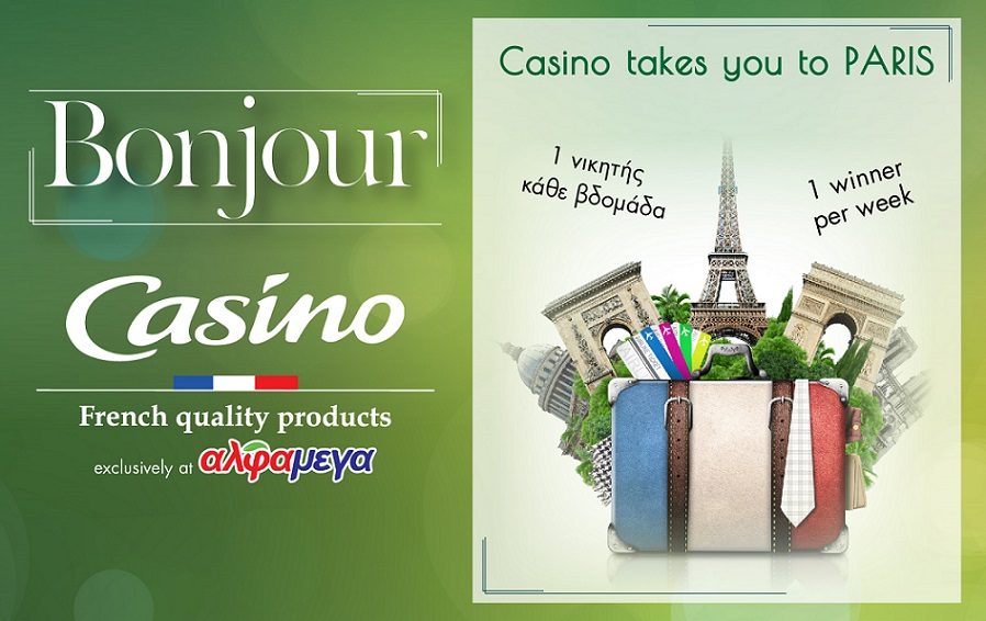 image Alphamega marks Casino line launch with Paris competition