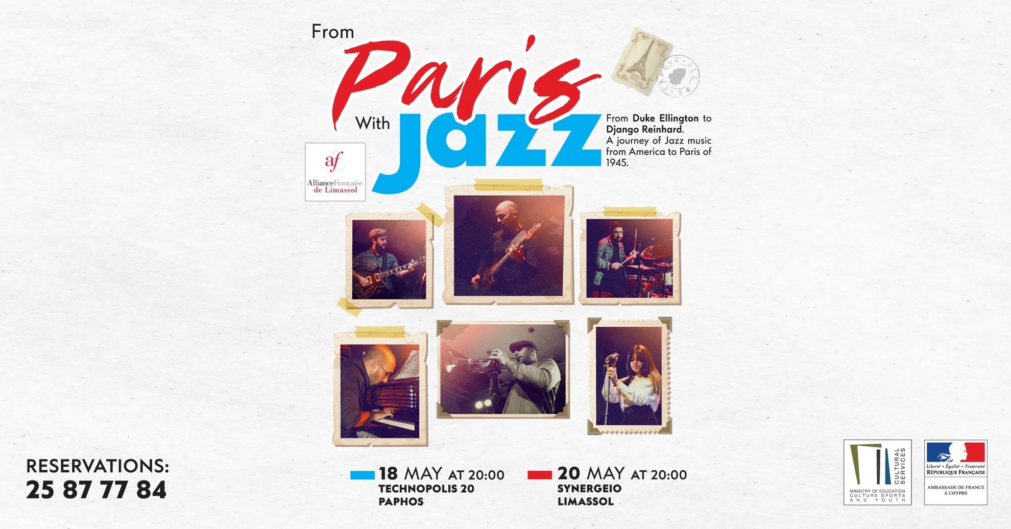 image A journey of Jazz music from America to Paris of 1945