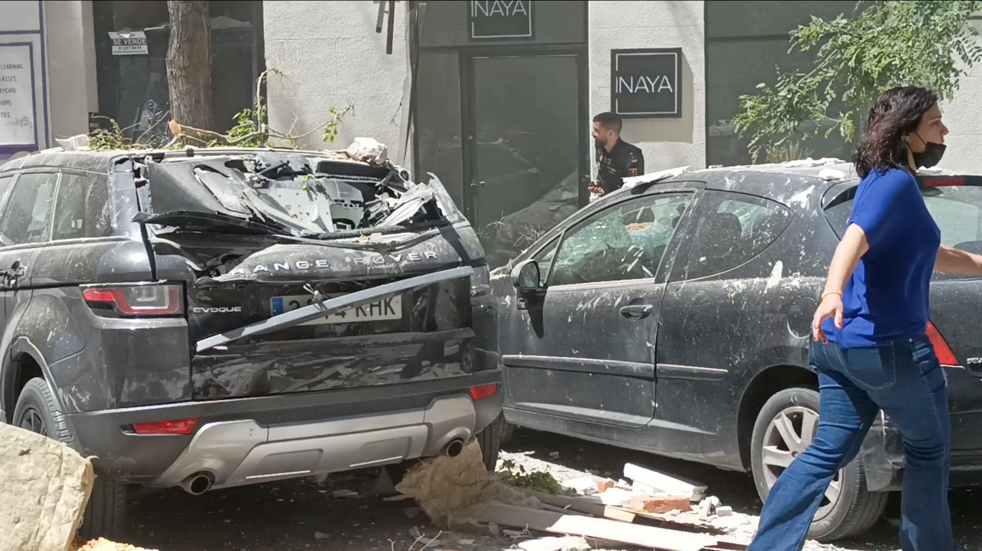 image Explosion in Madrid building kills two people, injures eighteen