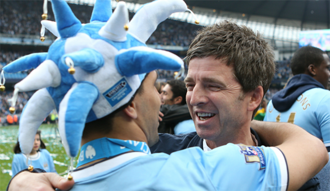 image Noel Gallagher stitched up after head-butt in Man City mayhem