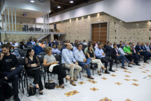 Oxygono president Georgia Athanasiou also praised the role of higher education