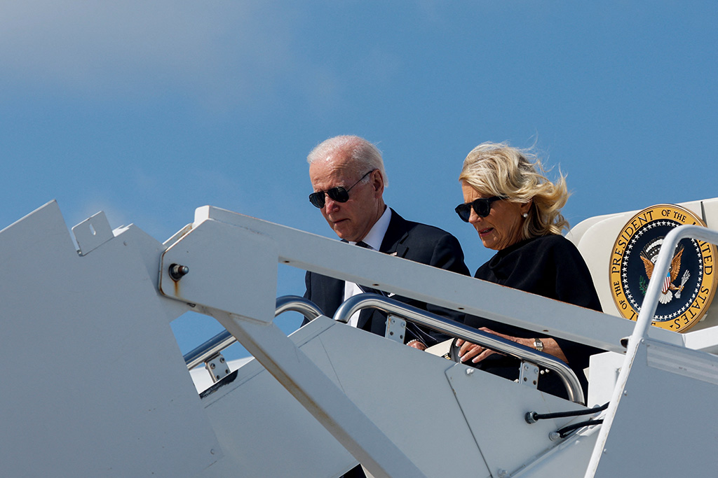 image Biden to grieve with Texas town after nation&#8217;s latest school shooting