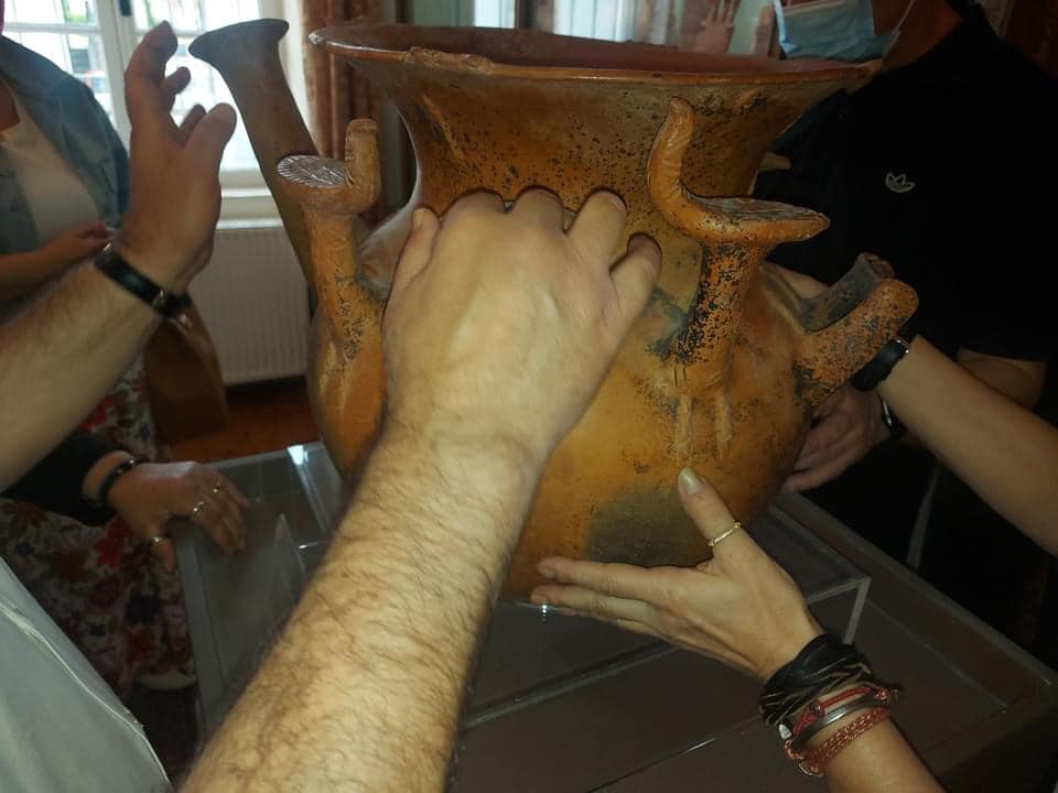 image Larnaca pilots city tour for visually impaired