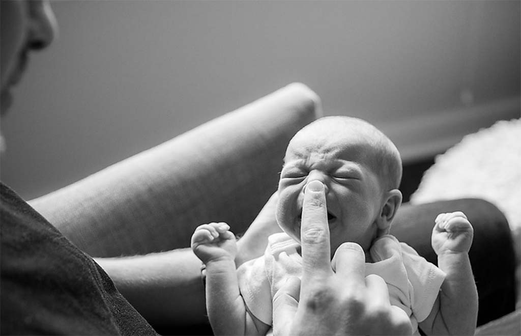 image Surprise! How men react when becoming a dad isn’t part of the plan