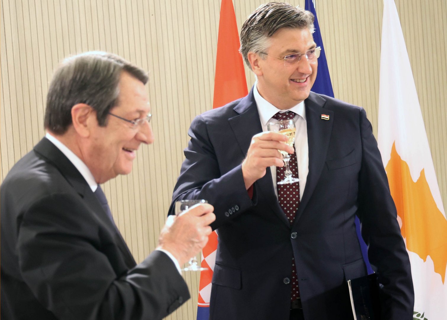 image Croatian president in ‘historic’ visit to the island