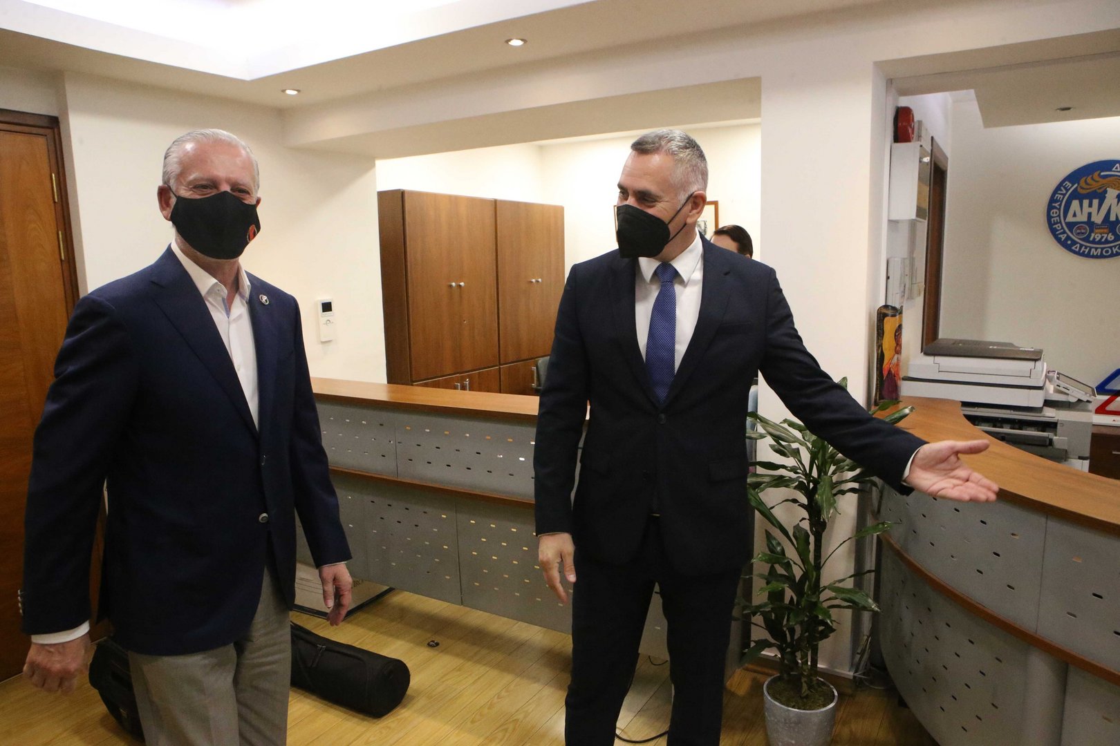 image ‘Pillars of the centre’, Diko and Edek, focus on joint 2023 election bid