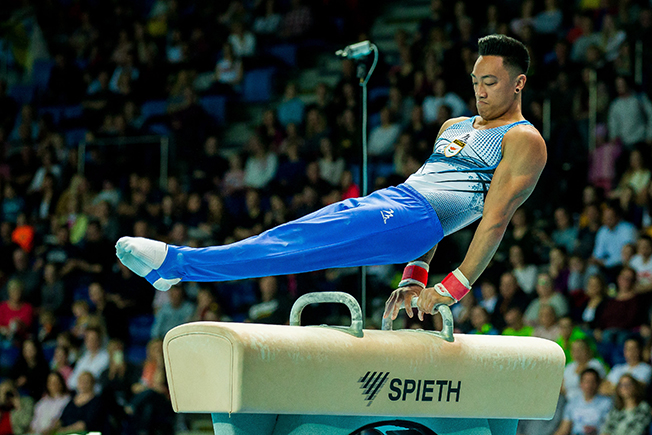 image Cypriot Marios Georgiou top male gymnast in Europe for 2024