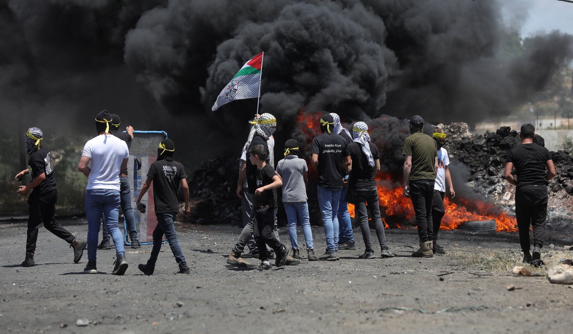 image Six Palestinians killed in West Bank clashes with Israeli forces, Palestinians say
