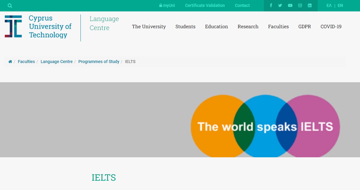 image Tepak offering IELTS courses