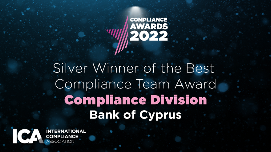 image BoC earns &#8216;Best Compliance Team&#8217; silver at 2022 ICA Awards