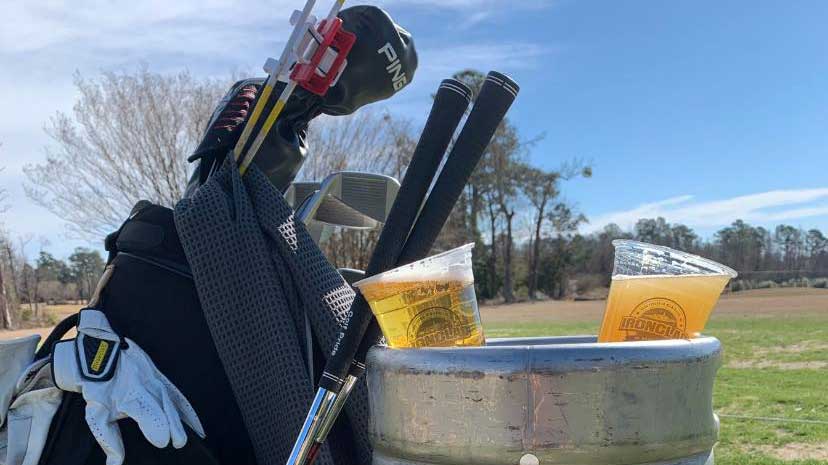 image Sky-high PGA beer may not cure cancer but may cure a hangover