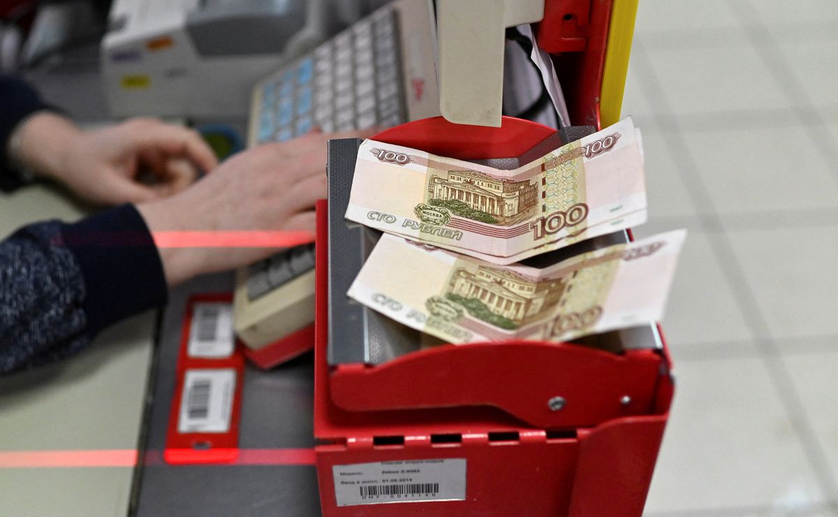 image Rouble jumps to around 2-year high vs dollar, euro as EU ups sanctions
