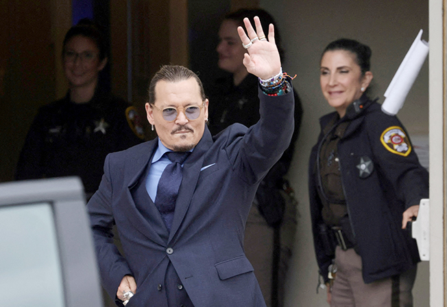 image US jury rules Amber Heard defamed Johnny Depp