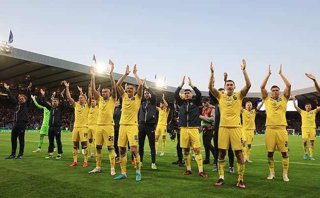 image Ukraine beat Scotland to keep World Cup dream alive