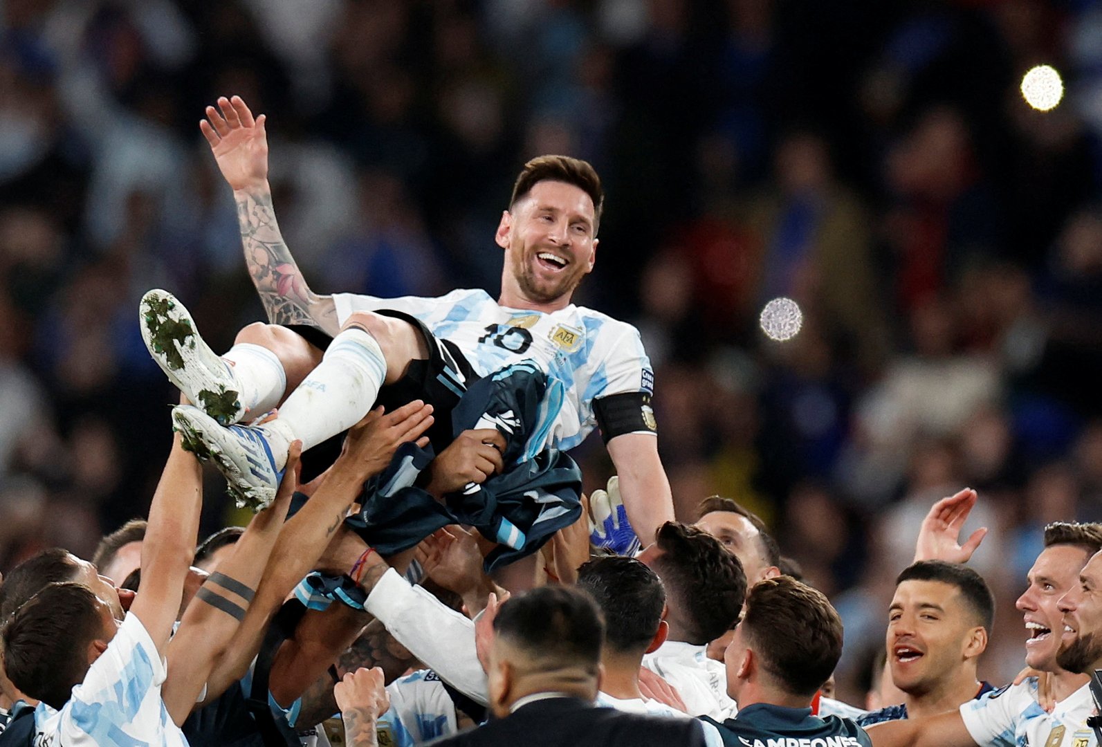 image Messi&#8217;s Argentina outclass Italy to win &#8216;Finalissima&#8217;