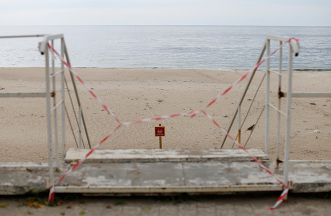 image Danger! mines&#8217; &#8211; Odesa&#8217;s popular beaches now off limits