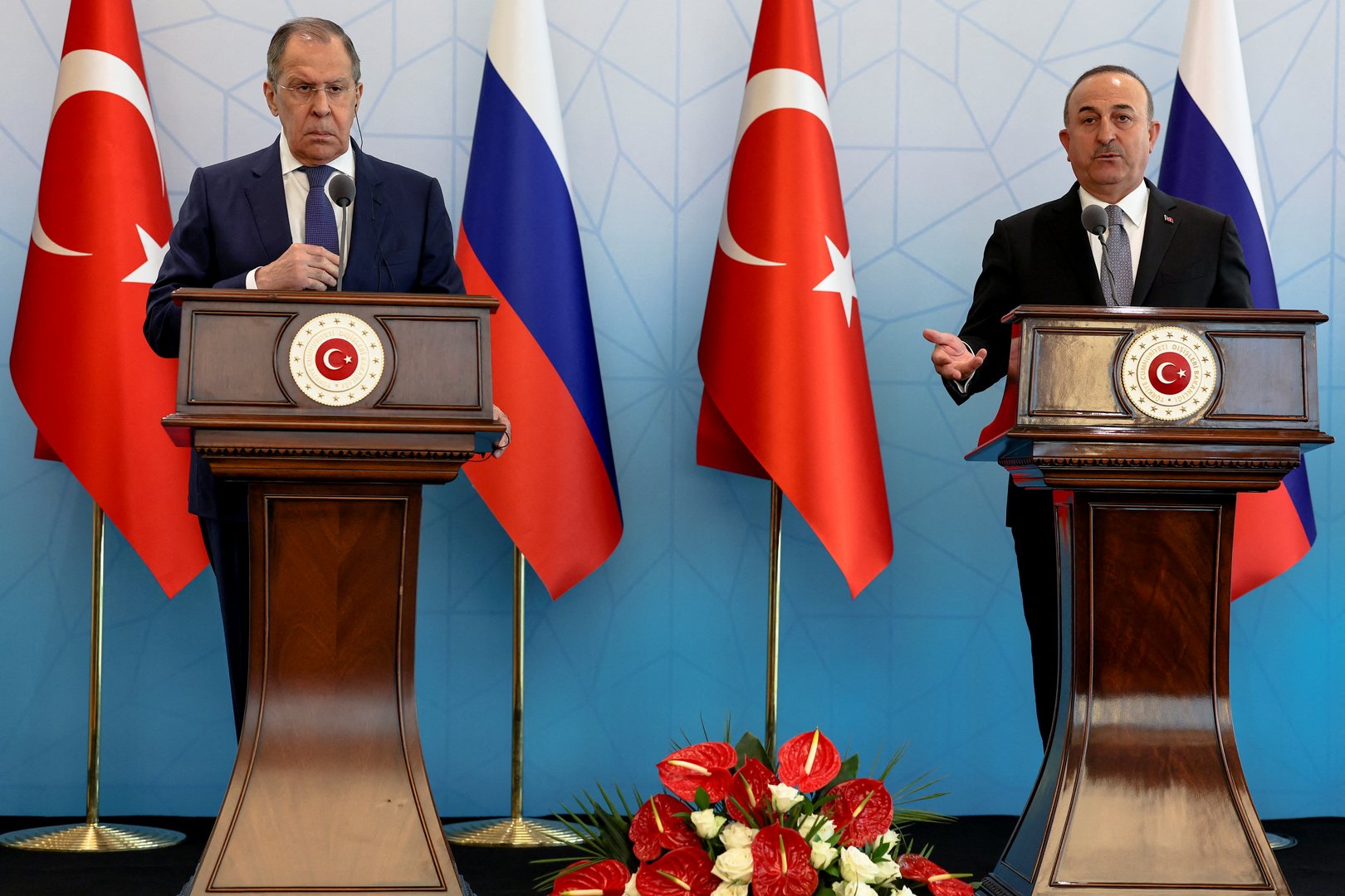 image After Lavrov meeting, Turkey says Ukraine grain-export plan reasonable