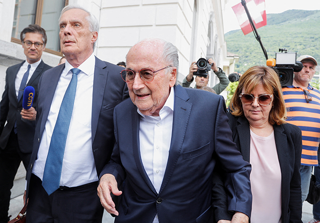 image Former FIFA head Blatter says Iran should be barred from World Cup