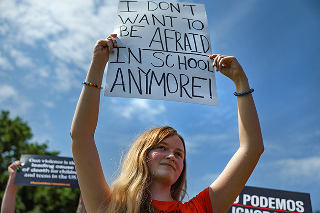 image Thousands to rally against gun violence across US