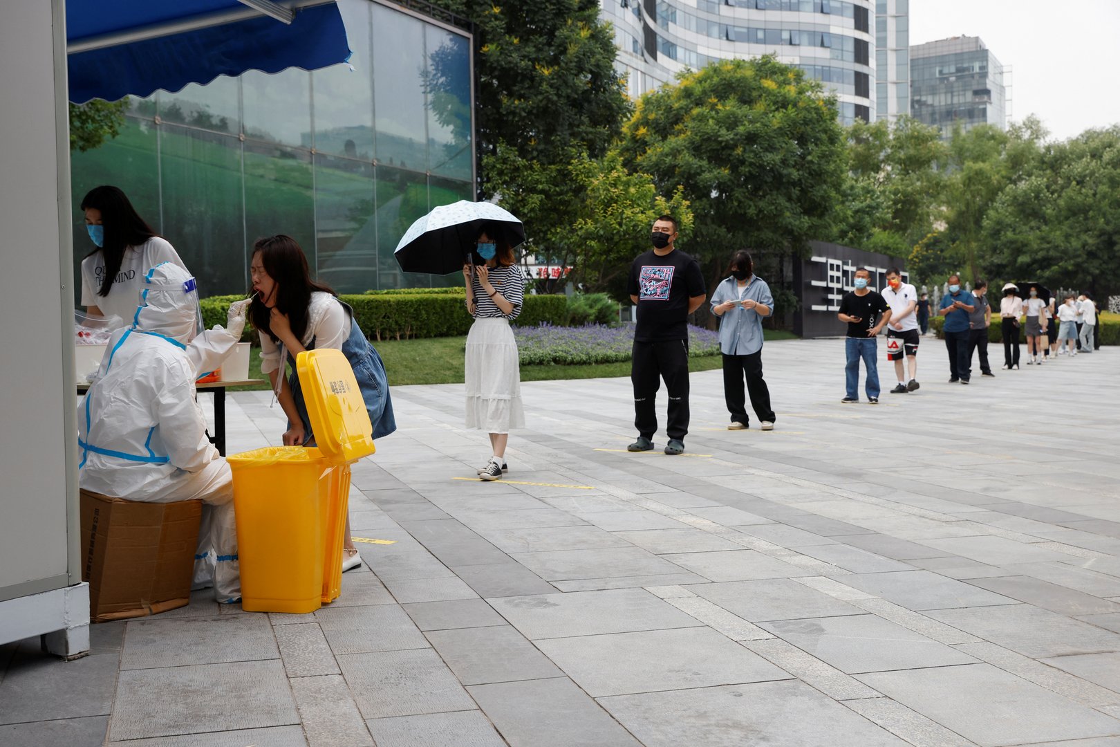 image Mass Covid testing announced for Beijing&#8217;s Chaoyang district amid &#8216;ferocious&#8217; outbreak