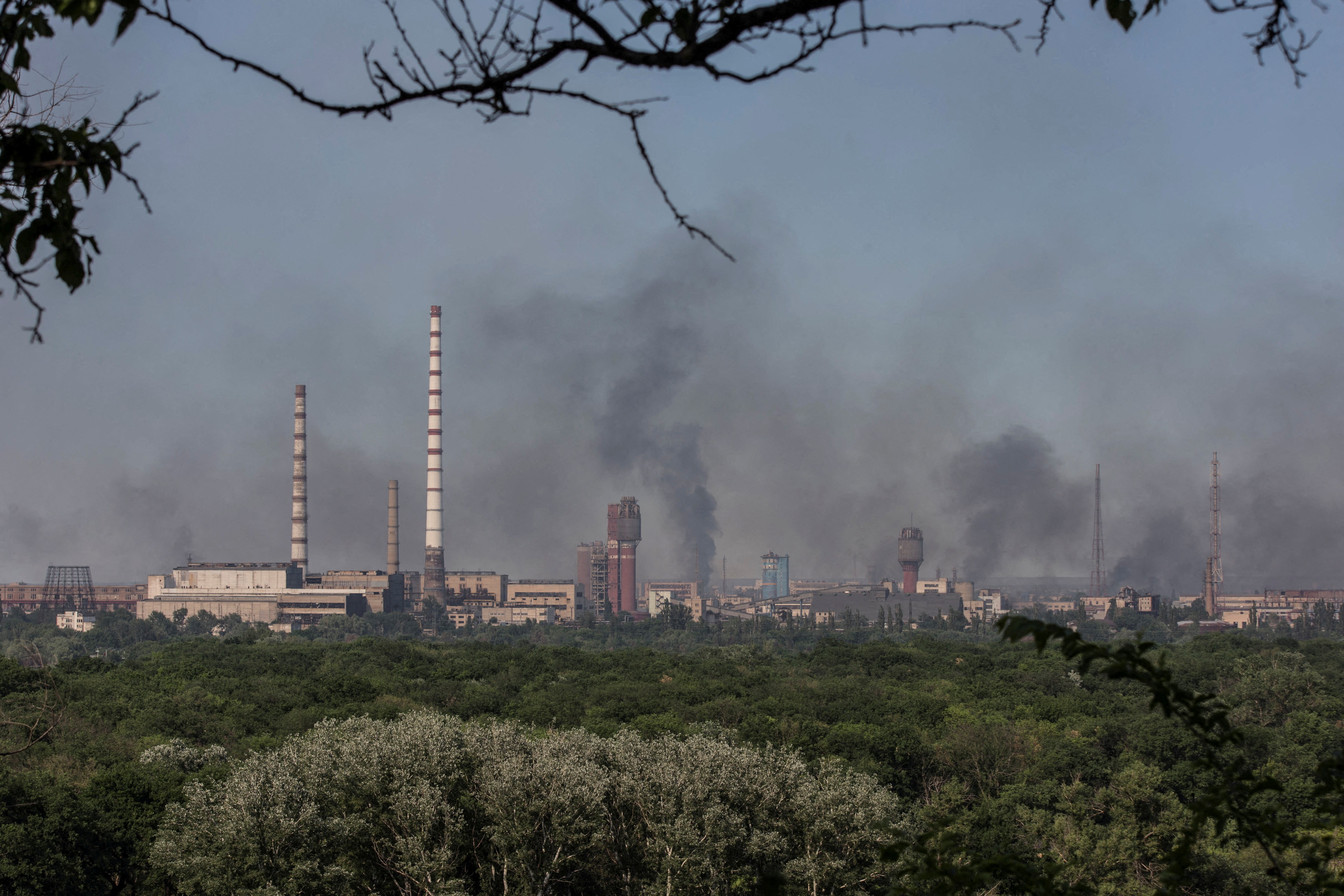 image Civilians shelter in chemical plant as Russian artillery pounds Sievierodonetsk (Updated)