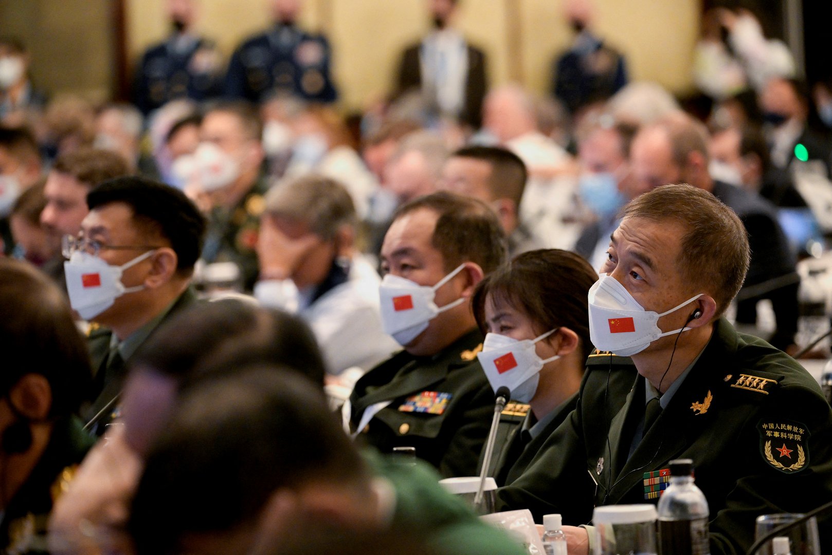 image Ukraine, U.S.-China relations dominate Asian security meeting