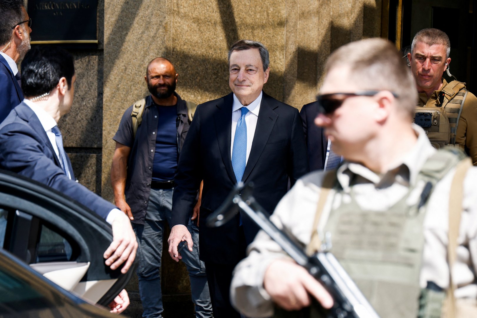 image Italy&#8217;s Draghi accuses Russia of lying over Eni gas shortfall