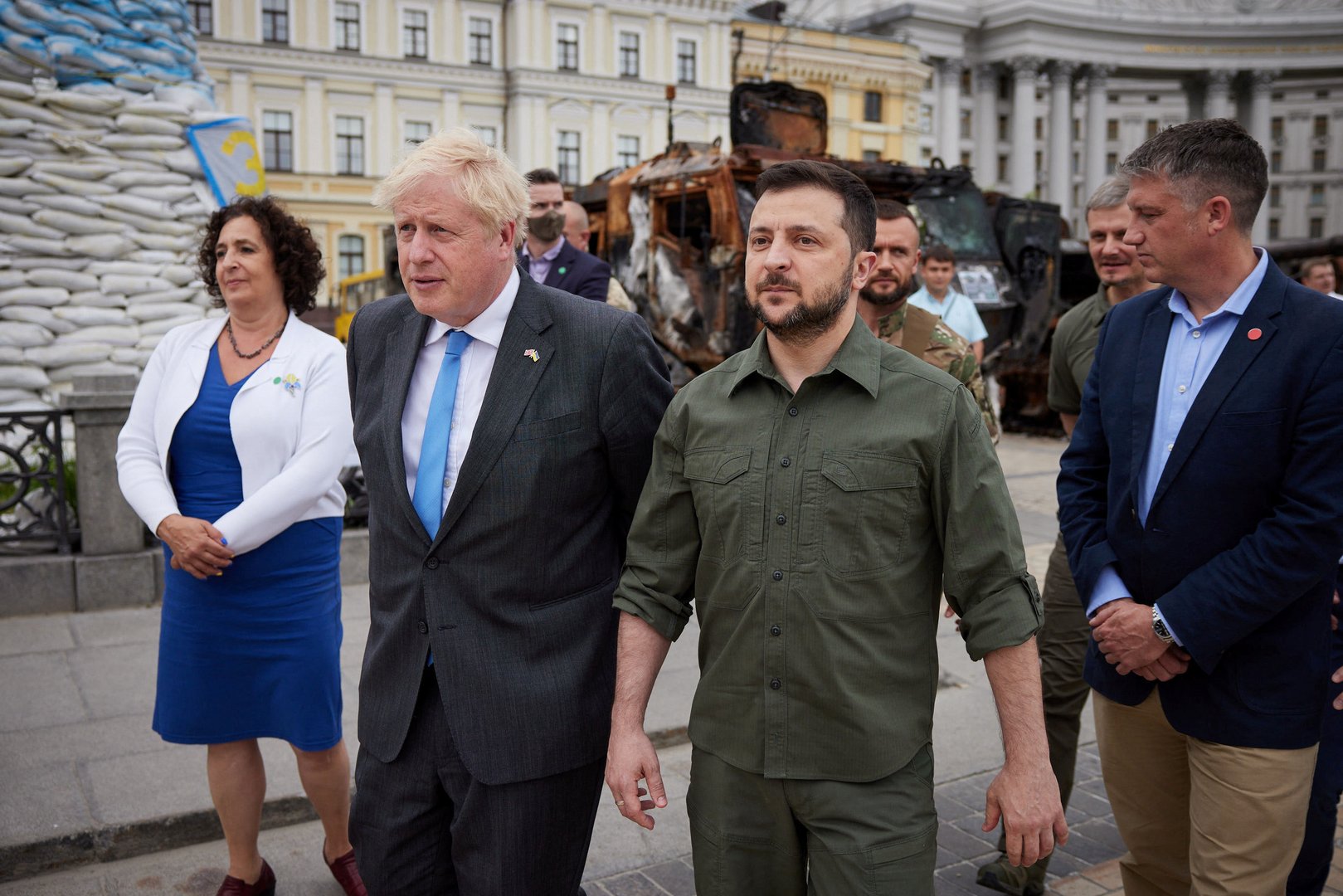 image Ukraine can and should host next Eurovision Song Contest, UK&#8217;s Johnson says
