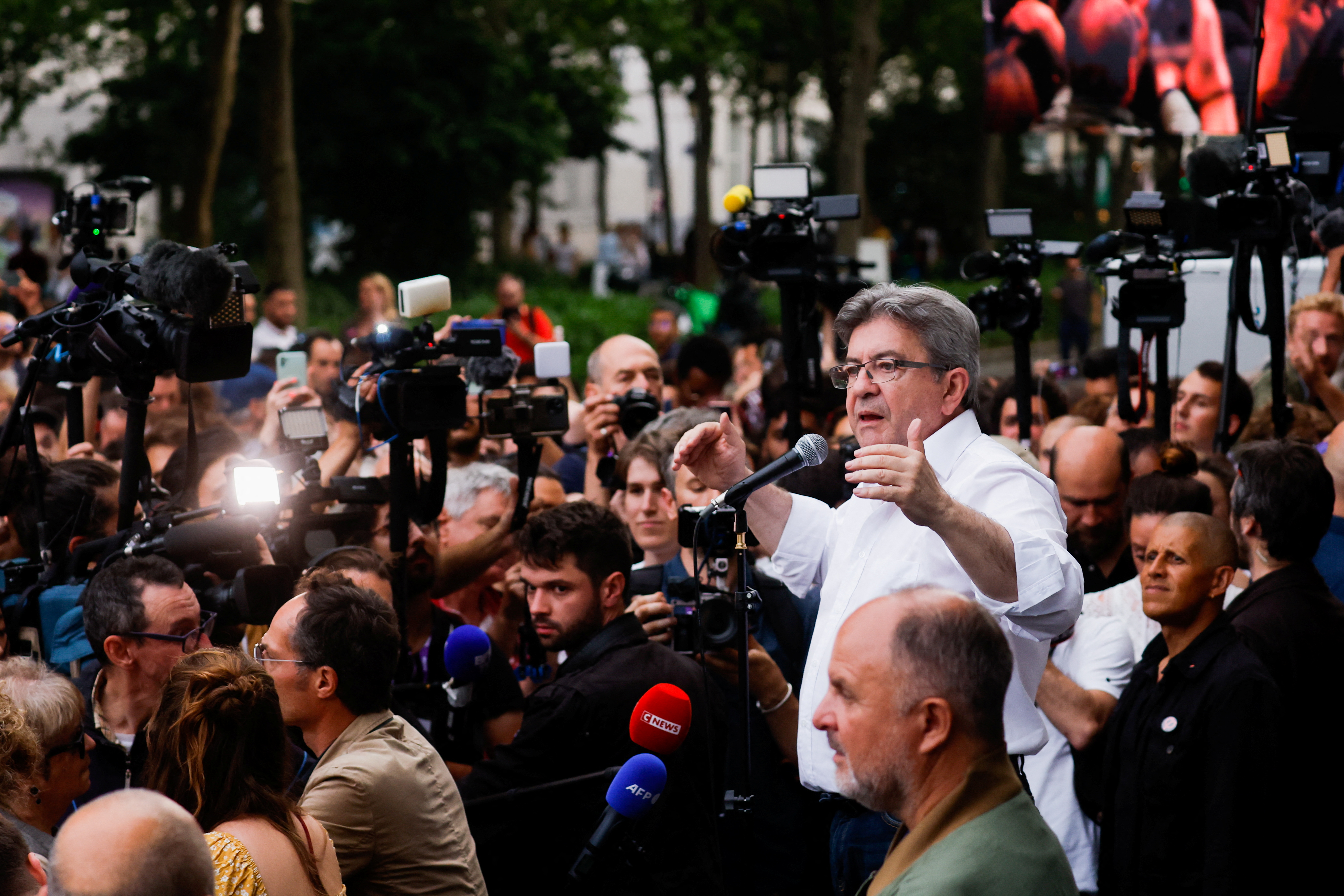 image French election: Macron loses absolute majority in parliament in &#8216;democratic shock&#8217;