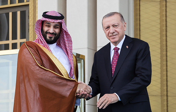 image Saudi crown prince, Erdogan meet in Turkey with &#8216;full normalisation&#8217; in sights (Updated)