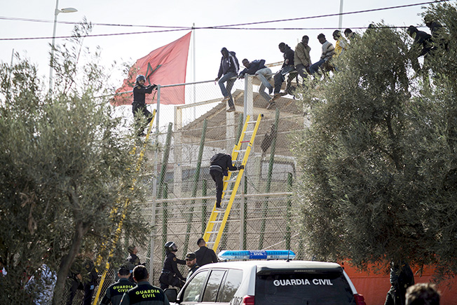 image Morocco says 18 migrants died during mass crossing into Spanish enclave